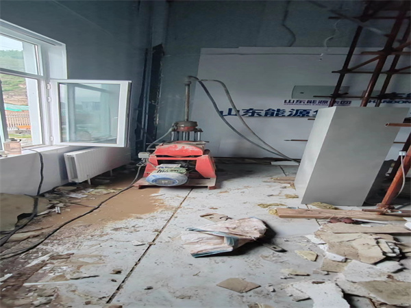 沭阳地基基础下沉墙体裂缝加固注浆顶升施工